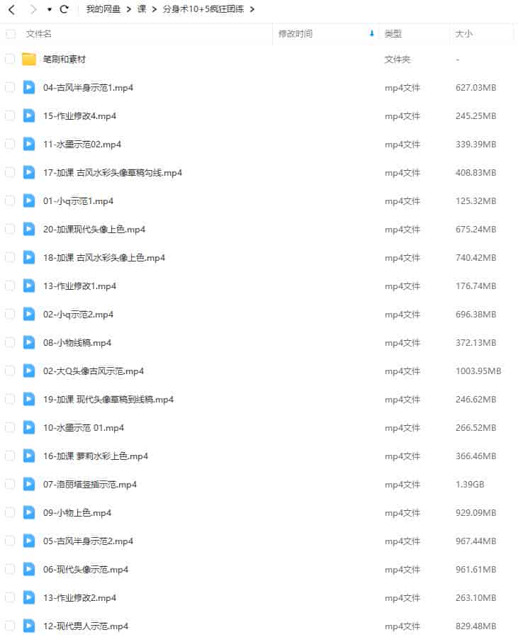 分身术10+5疯狂团练2023年【画质高清有笔刷和素材】