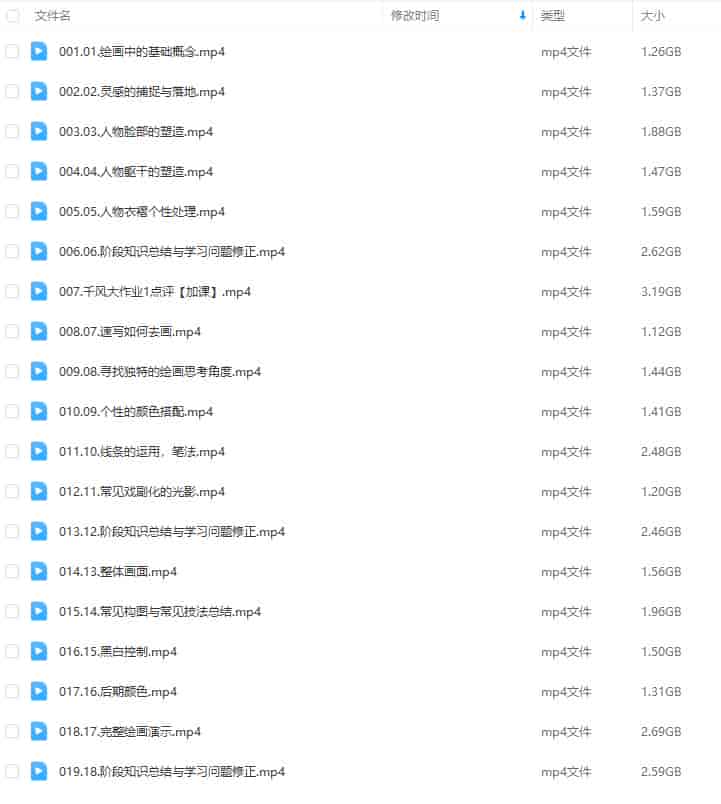 千风独立插画课第2期2023年【画质高清有笔刷】