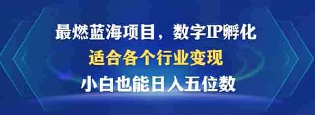 适合各个行业的数字IP孵化课程，小白也能轻松入门