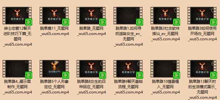 绅士恋爱之恋商提升课程-从聊天基础到用社交软件的使用