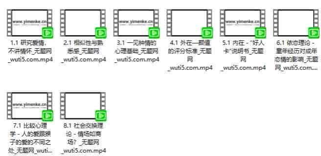 YZ老师——恋爱心理学（完结）-童年的经历影响了你将来的情感
