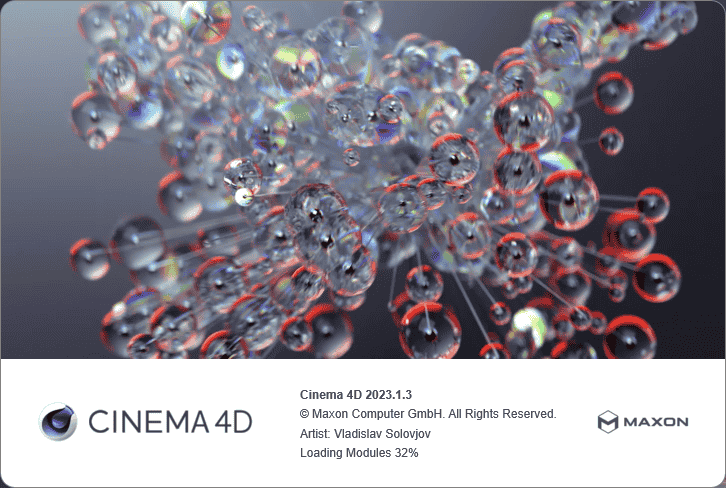 【C4D三维软件免费下载】 Cinema 4D 2023.1.3完美开心版附开心补丁+安装教程