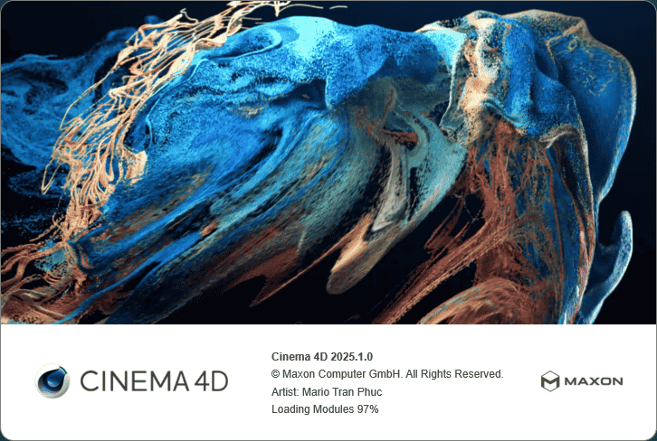 MAXON Cinema 4D 2025.1.0(附注册机+安装教程)完整开心版