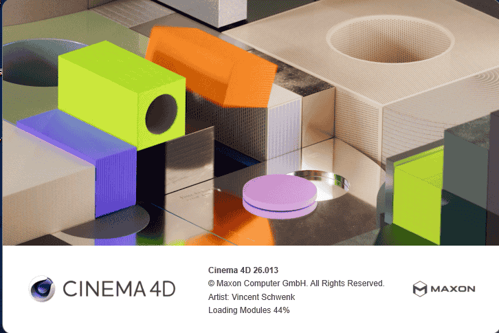 CINEMA 4D S26【C4Dr26 免费开心版】3D建模软件下载