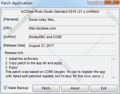 ACDSee2018序列号【ACDSee2018注册机】开心补丁