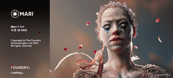 The Foundry Mari 7.1v1（Mari 3D纹理制作软件）开心版